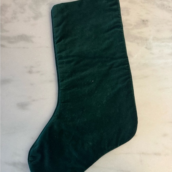 Santa Christmas needlepoint stocking - Picture 2 of 2